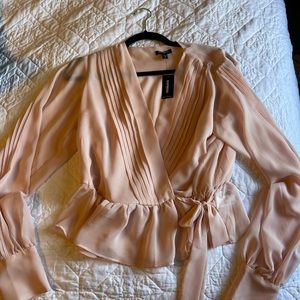 Blush blouse